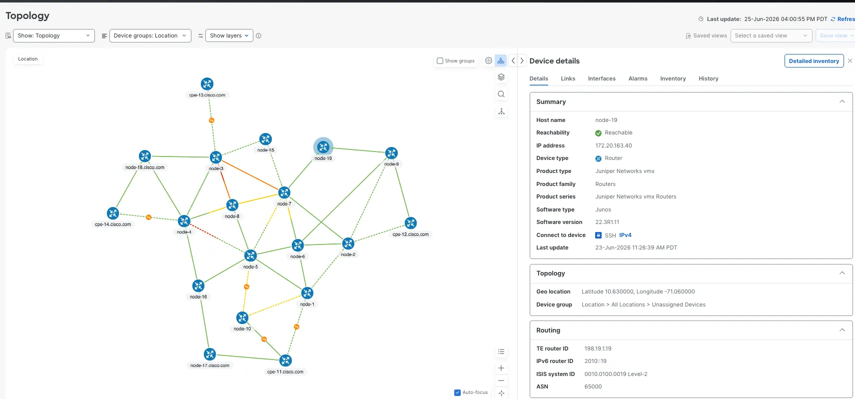 شبکه‌سازی خودکار با Cisco Crosswork: مدیریت چرخه حیات تجهیزات و سرویس‌ها، Segment Routing و عملیات آماده سازی برای هوش مصنوعی