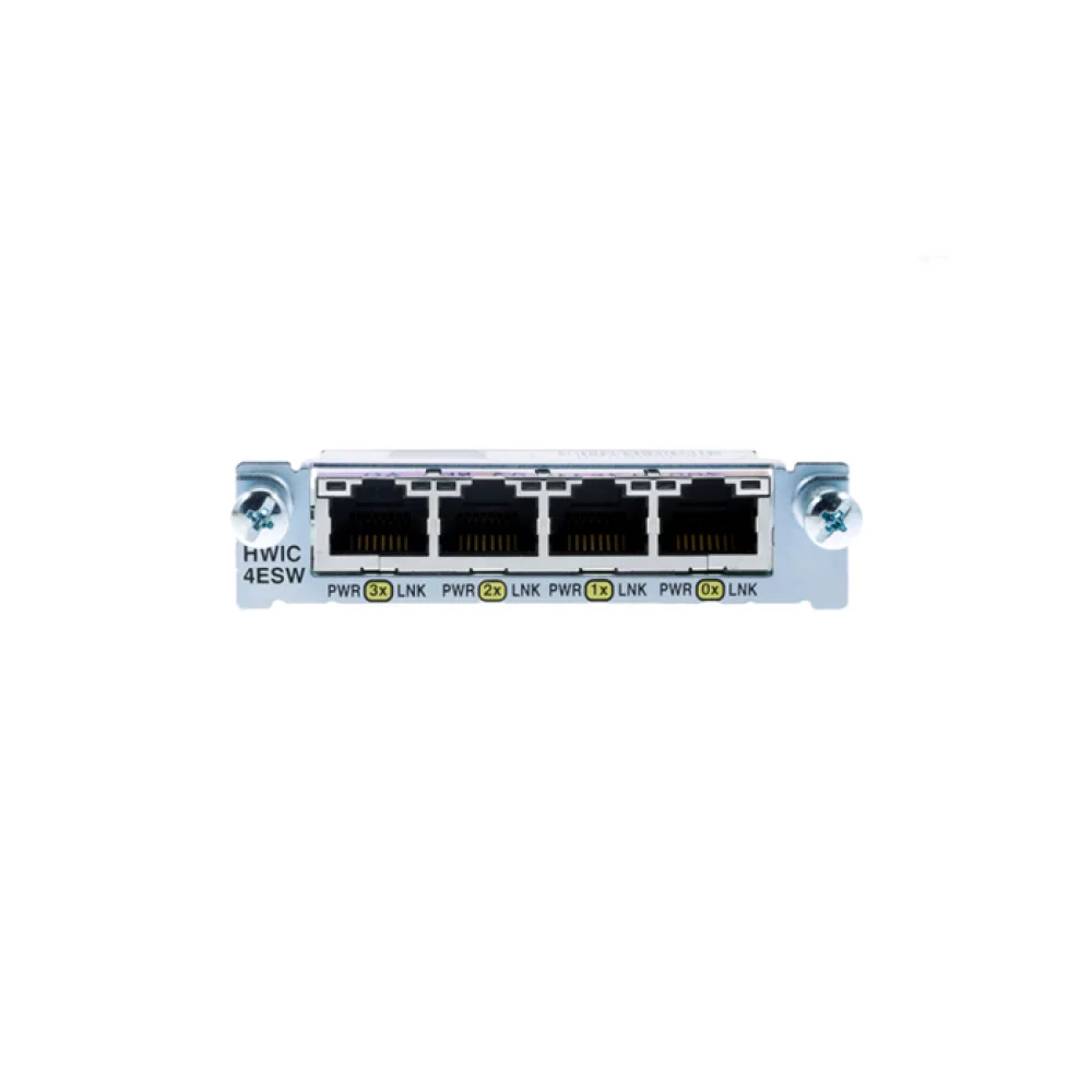 ماژول HWIC-4ESW-POE سیسکو