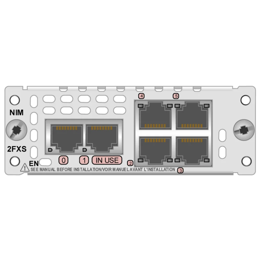 ماژول NIM-2FXS/4FXO سیسکو