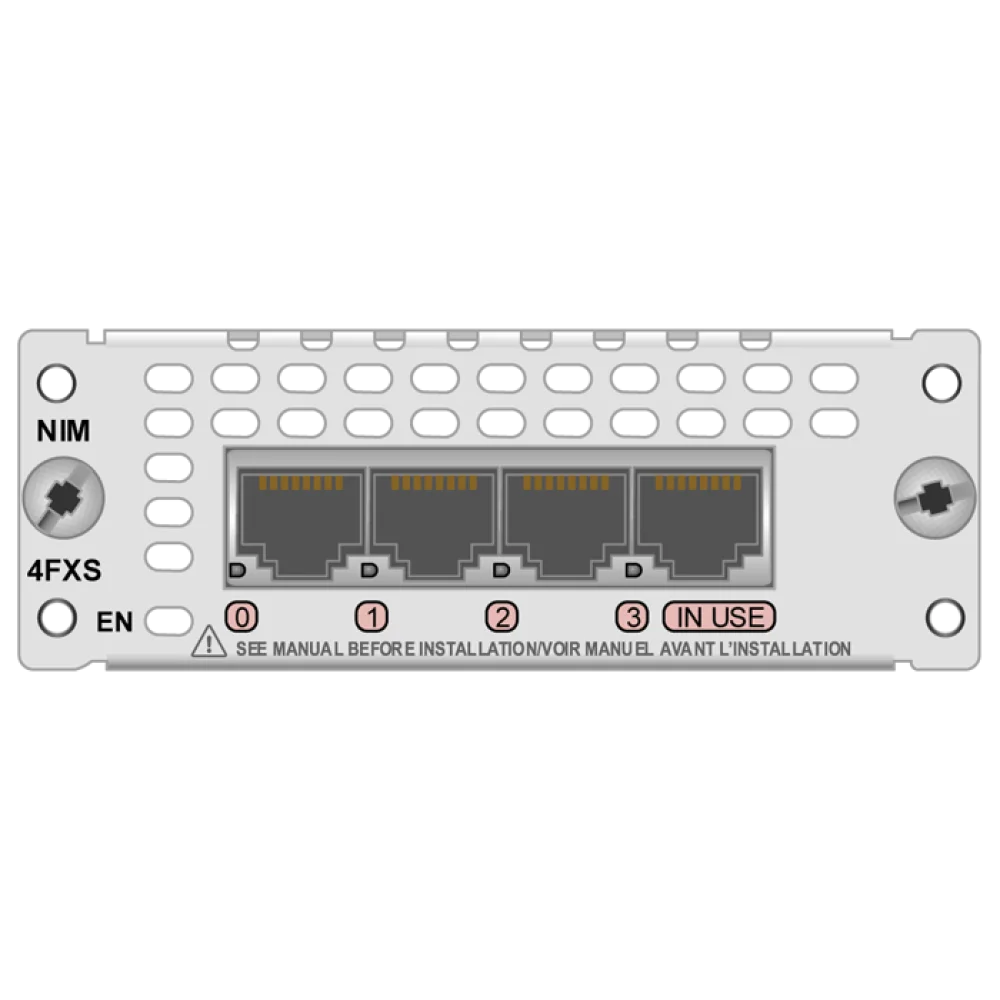 ماژول NIM-4FXS سیسکو