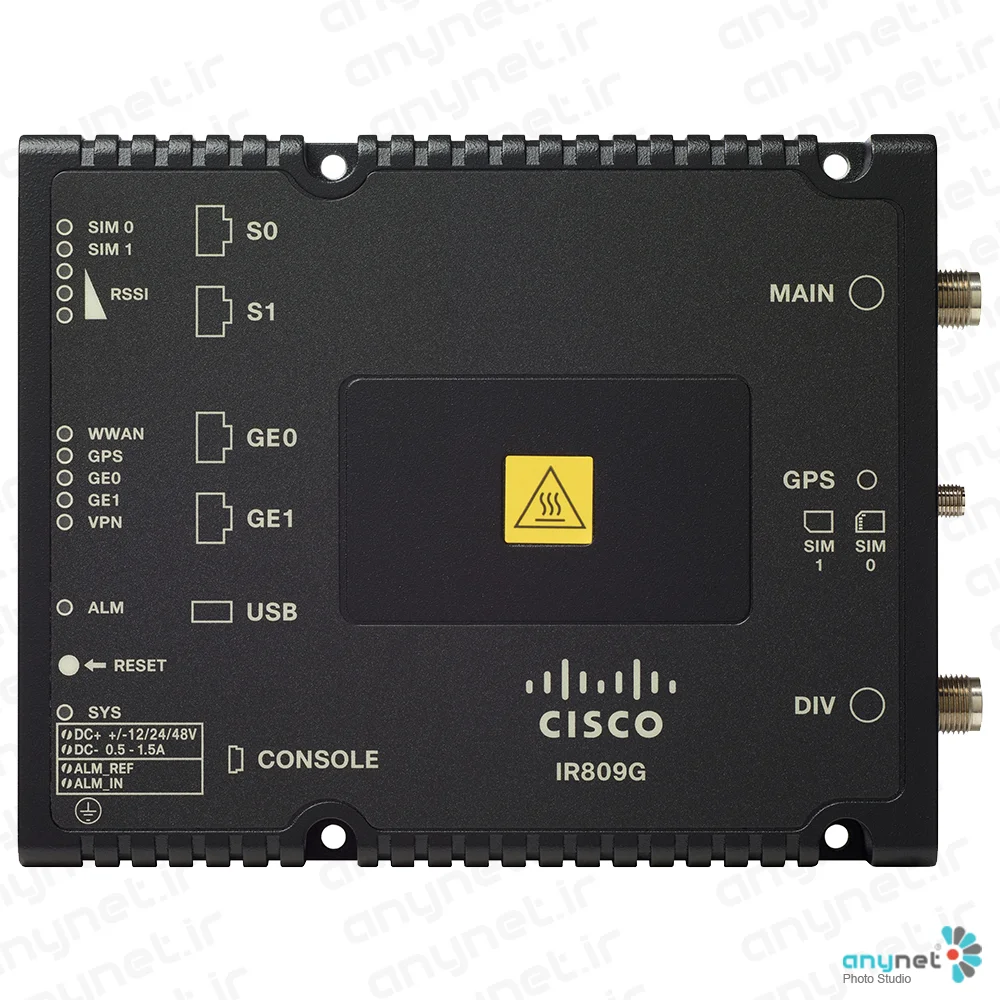 روتر خدمات یکپارچه صنعتی IR809G-LTE-GA-K9 سیسکو