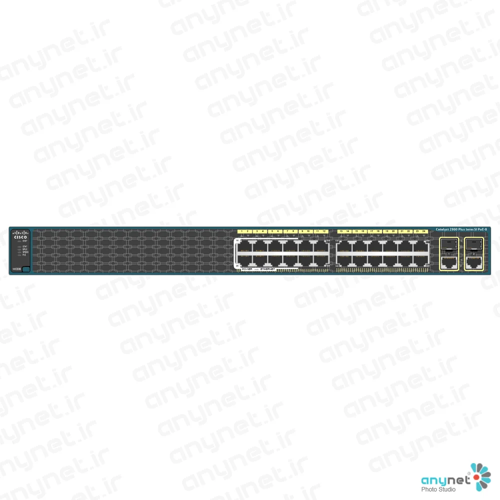 سوییچ WS-C2960+24LC-S سیسکو