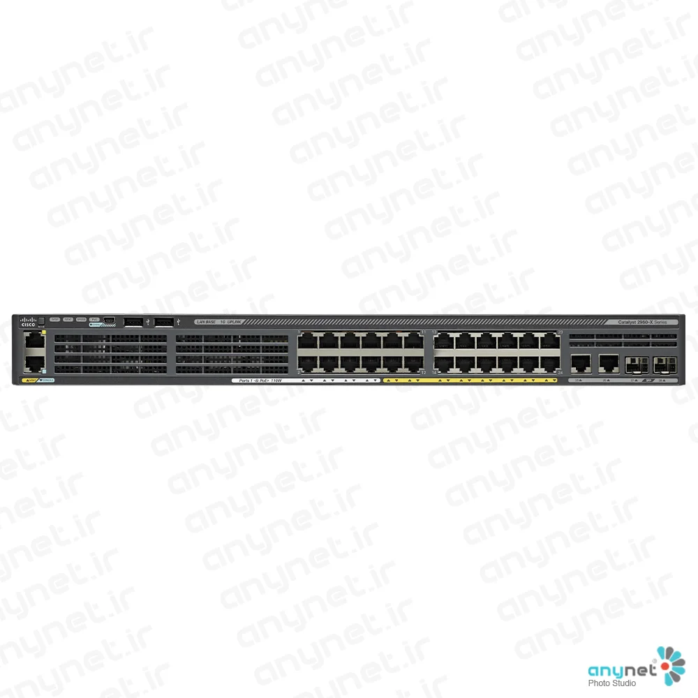 سوییچ WS-C2960X-24PSQ-L سیسکو