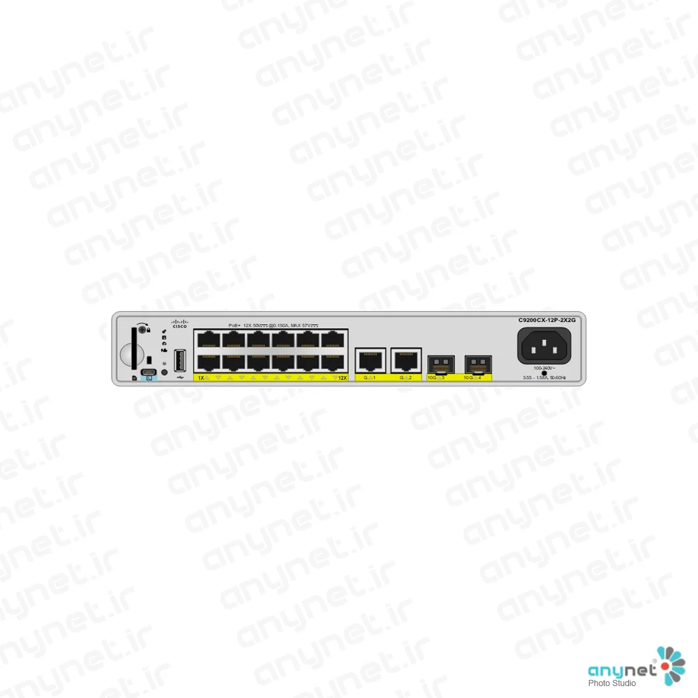 سوییچ C9200CX-12P-2X2G-E سیسکو