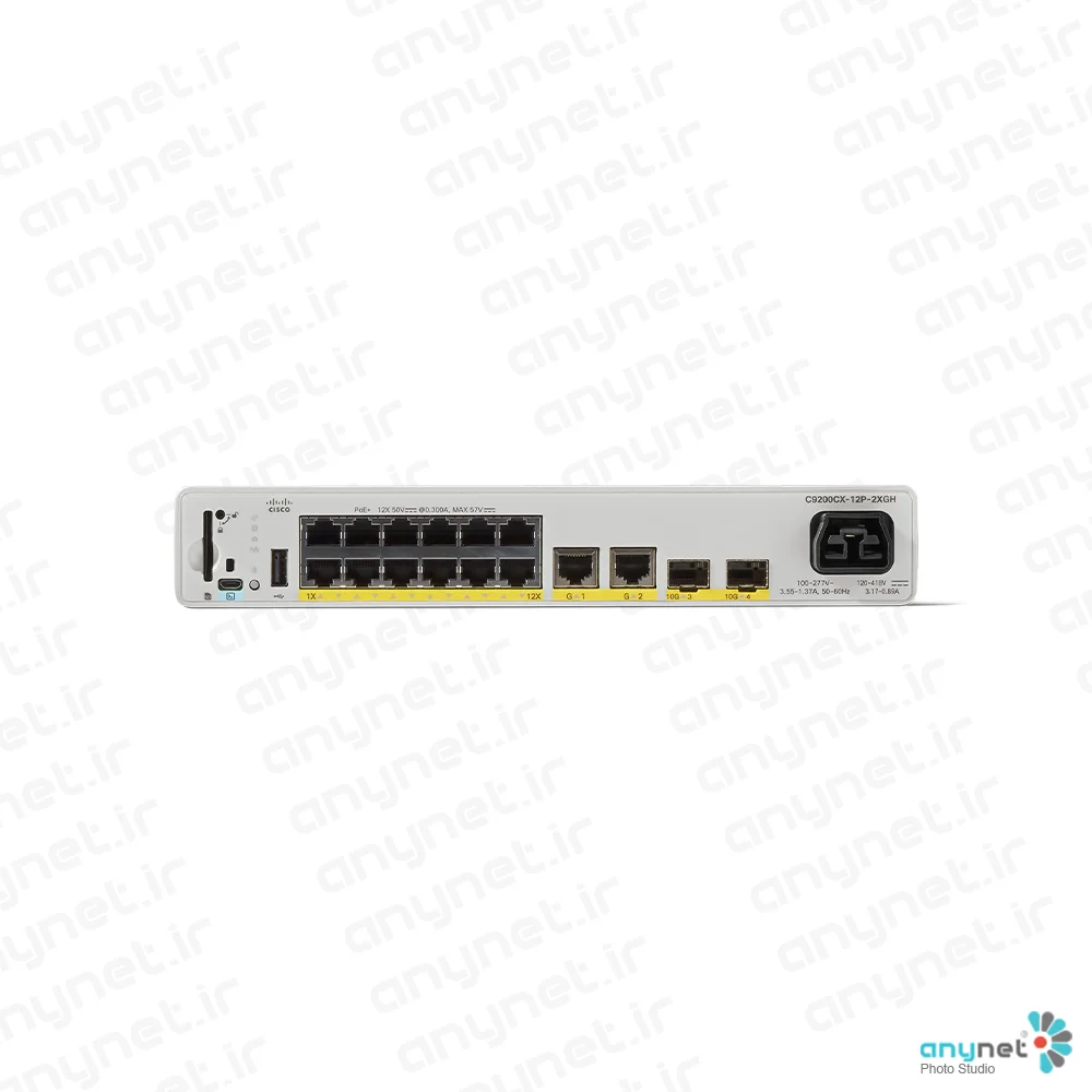سوییچ C9200CX-12P-2XGH-E سیسکو