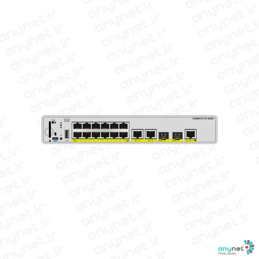 سوییچ C9200CX-12T-2X2G-E سیسکو
