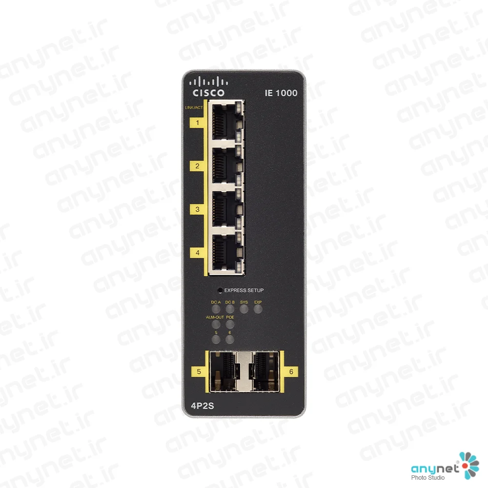 Cisco IE-1000-4P2S-LM Industrial Switch