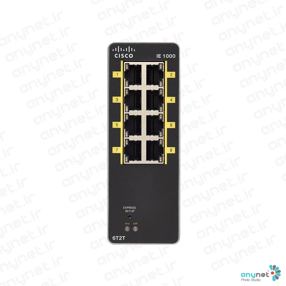 Cisco IE-1000-6T2T-LM Industrial Switch