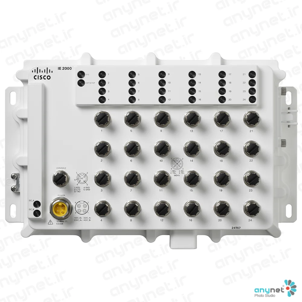 سوییچ IP67 صنعتی IE-2000-24T67-B سیسکو