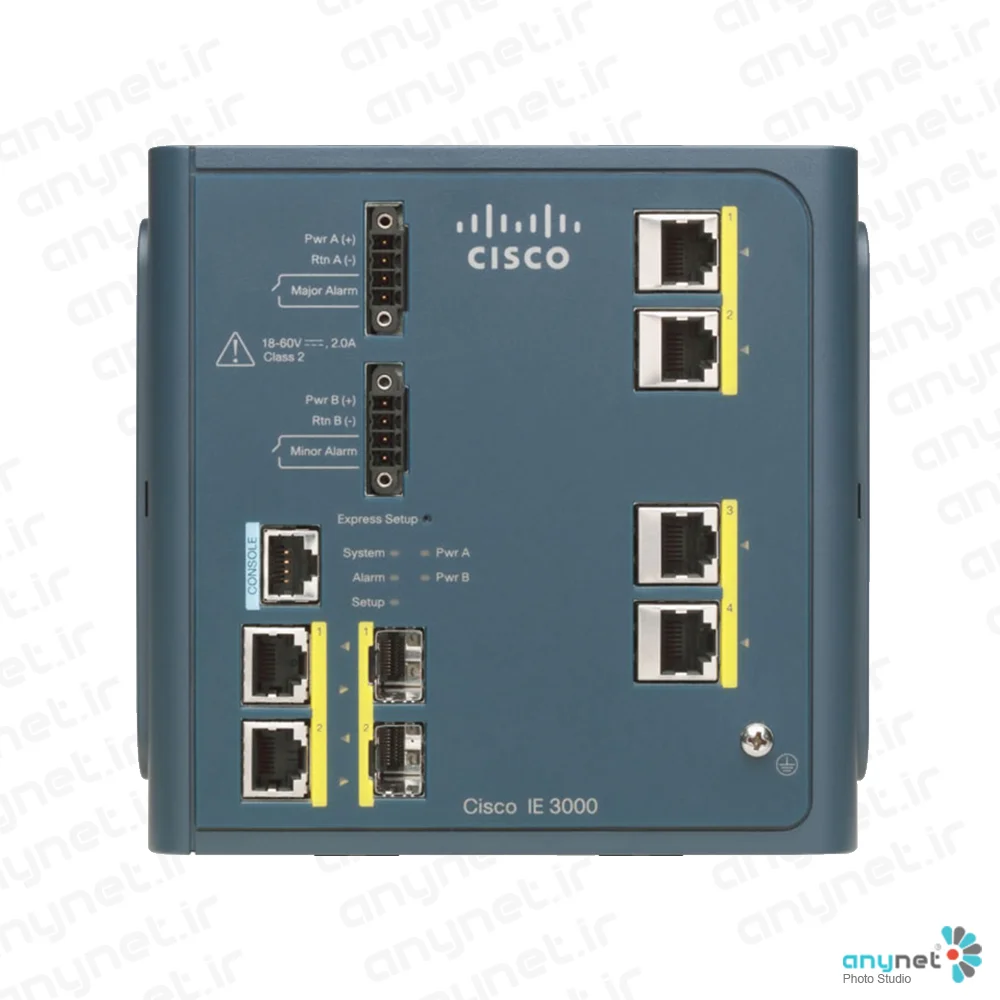سوییچ لایه 2 صنعتی IE-3000-4TC سیسکو