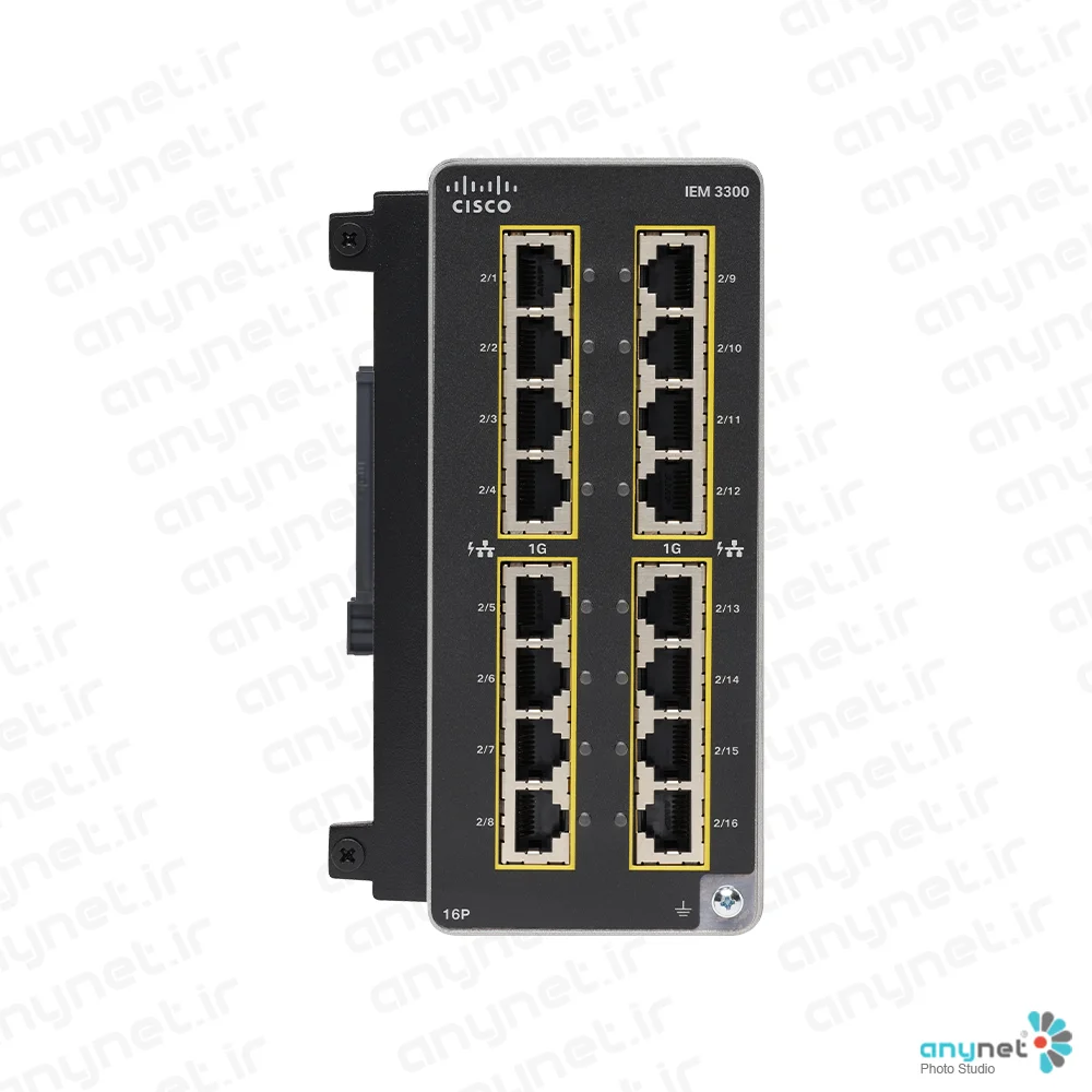 ماژول توسعه سوییچ صنعتی IEM-3300-16P سیسکو