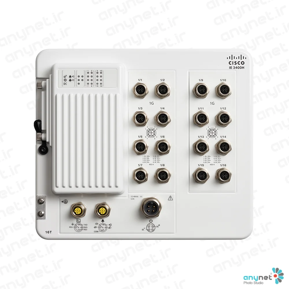 سوییچ صنعتی با دوام IE-3400H-16T-E سیسکو