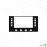 Cisco CP-8800-B-BEZEL Display Bezel