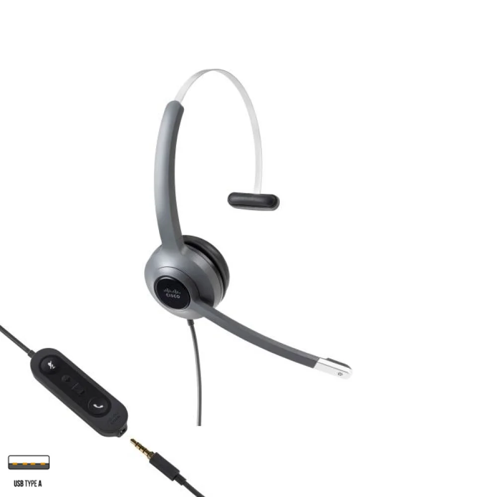 Cisco CP-HS-W-521-USB Single Headset