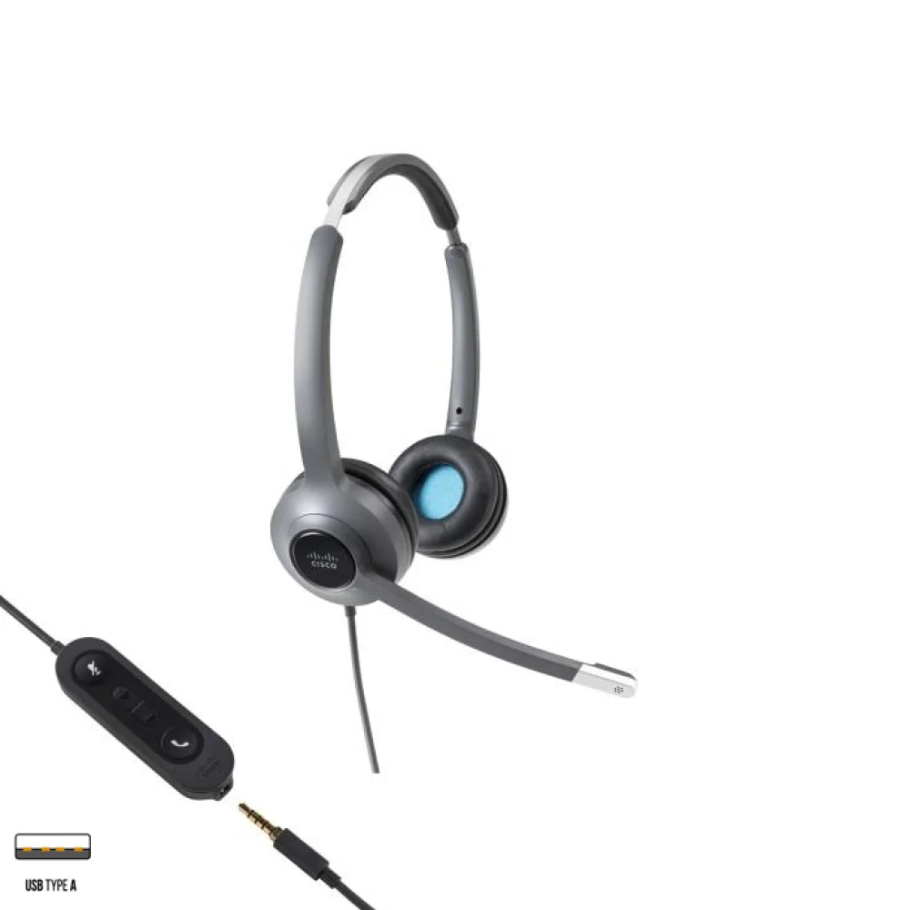 Cisco CP-HS-W-522-USB Dual Headset