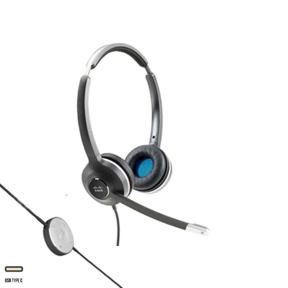 Cisco CP-HS-W-532-USBC Dual Headset