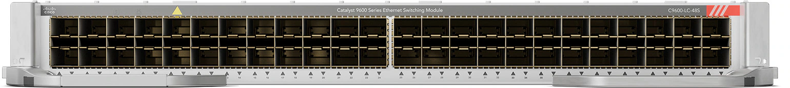 Cisco Catalyst 9600 Series 48-Port 100M/1GE line card (C9600-LC-48S)