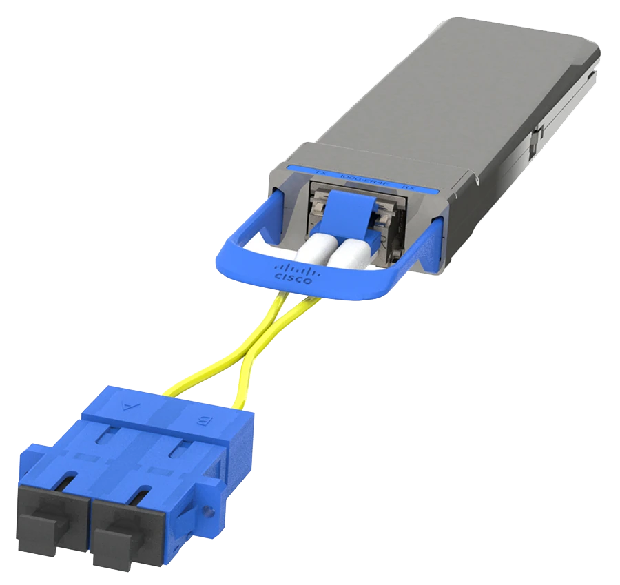 Cisco CPAK-100G-LR4 Module with LC-SC Adapter