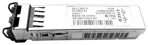 Cisco 2-Channel 1000BASE-BX Optical SFP