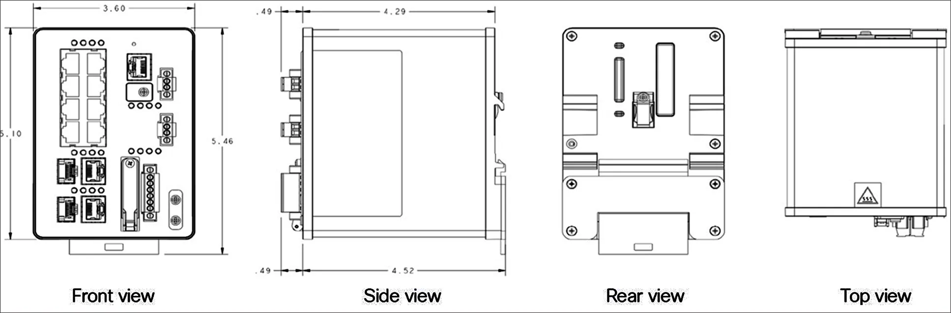 IE2000 8 ports (-L, -B)