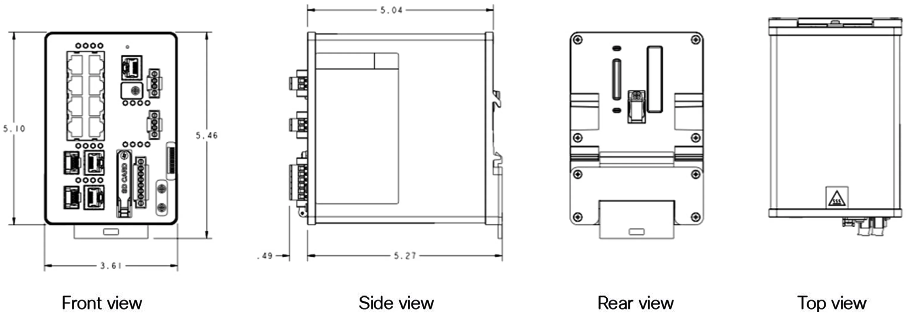 IE2000 8 ports (-E, -N)