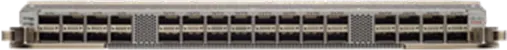N9K-X9732C-EX: 100-Gigabit Ethernet Line Card