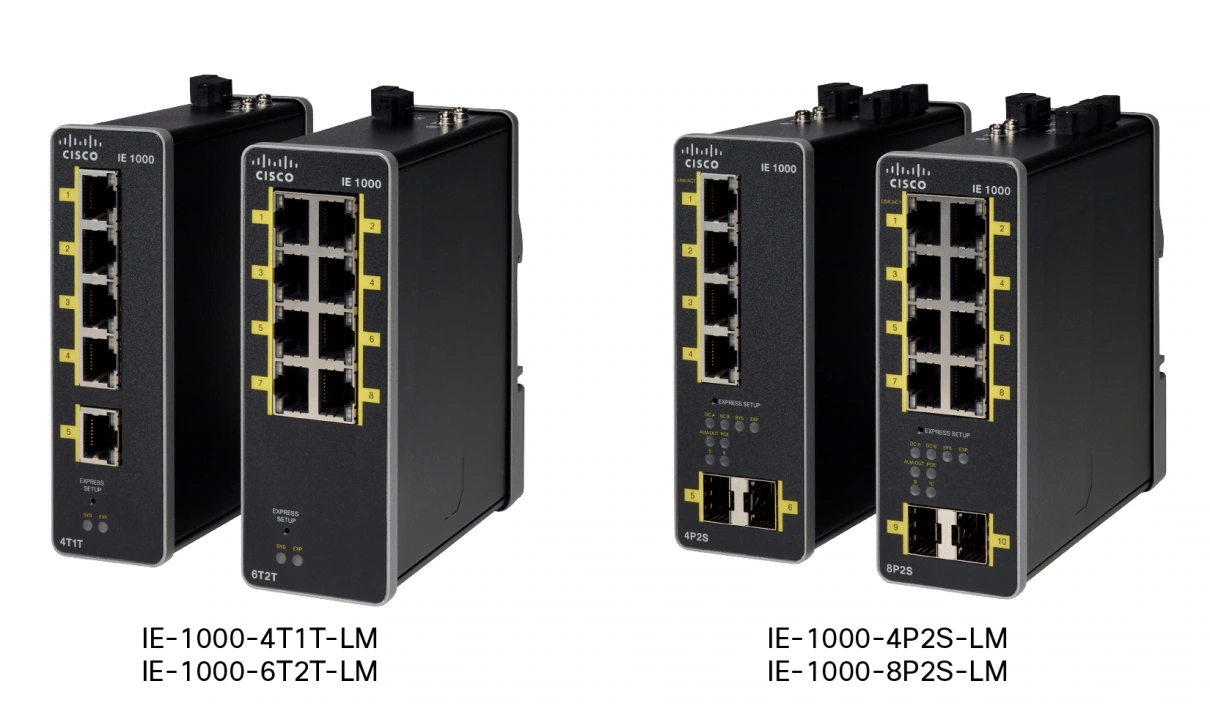 Cisco Industrial Ethernet 1000 Series Switches