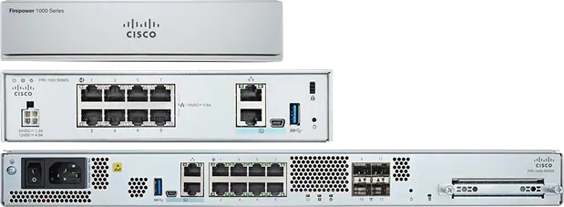 Cisco Firepower 1000 Series Appliances