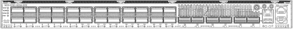 Cisco NCS-57B1-6D24-SYS chassis