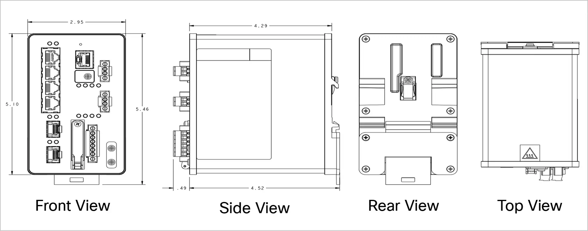 IE2000U 6 ports