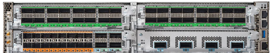 8712-MOD-M chassis with 4 Modular Port Adapters
