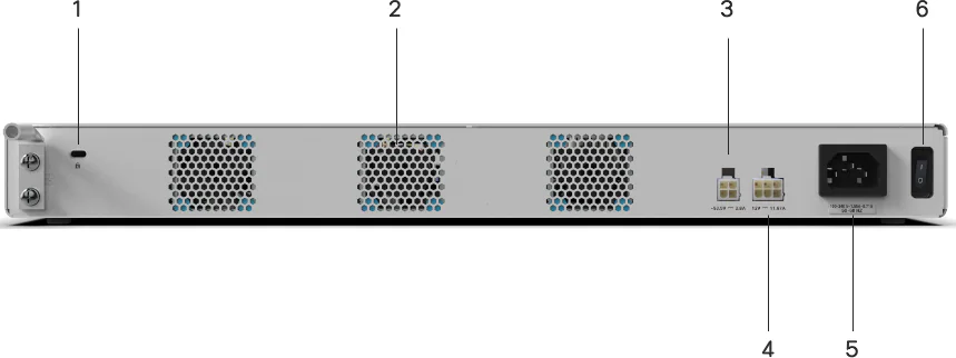 Front View of a Cisco C8231-G2 Secure Router