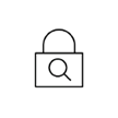 A black background with a lock and a magnifying glassAI-generated content may be incorrect.