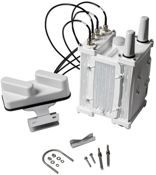 Cellular module (IRMH-5GS6-GL/IRMH-5GR16SA) with the 4-in-1 multi-element antenna (ANT-4-5G4-O)