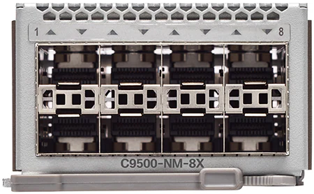 Cisco Catalyst 9500 Series network module 8-port 1/10 Gigabit Ethernet with SFP/SFP+