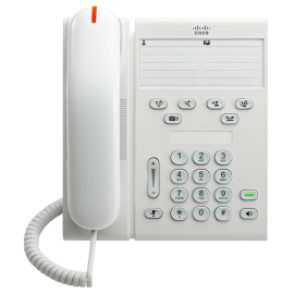 تلفن آی پی سفید رنگ سیسکو CP-6911-W-K9