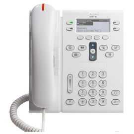 تلفن آی پی سفید رنگ سیسکو CP-6941-W-K9